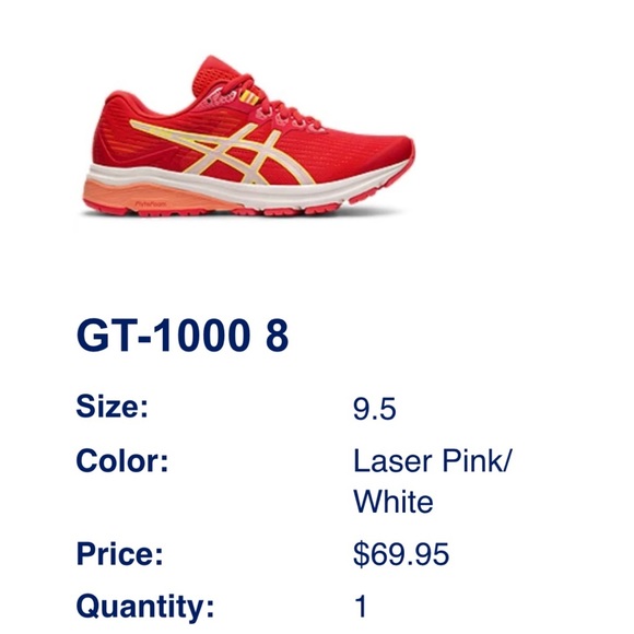 Pink ASICS - Picture 7 of 7